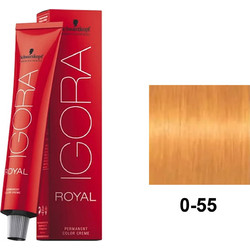 Schwarzkopf Igora Royal 0-55 Χρυσό Mixtone Ενισχυτικό Βαφής Μαλλιών 60ml