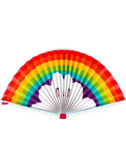Βεντάλια Χάρτινη Fiesta & Siesta - Rainbow PAP0006 Legami