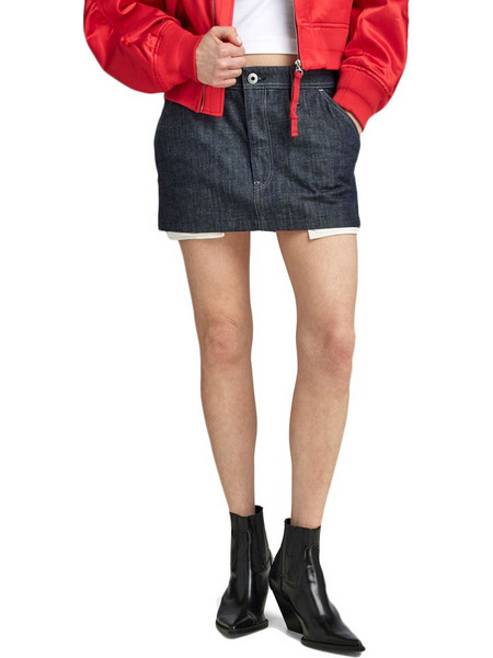 G-Star RAW Μίνι Φούστα Τζιν Pencil Μπλε D22999-D301-D926