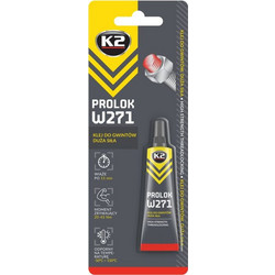 K2 PROLOK W271 HIGH 6ML - ΚΟΛΛΑ ΣΠΕΙΡΩΜΑΤΩΝ ΥΨΗΛΗΣ ΑΝΤΟΧΗΣ ΚΟΚΚΙΝΗ