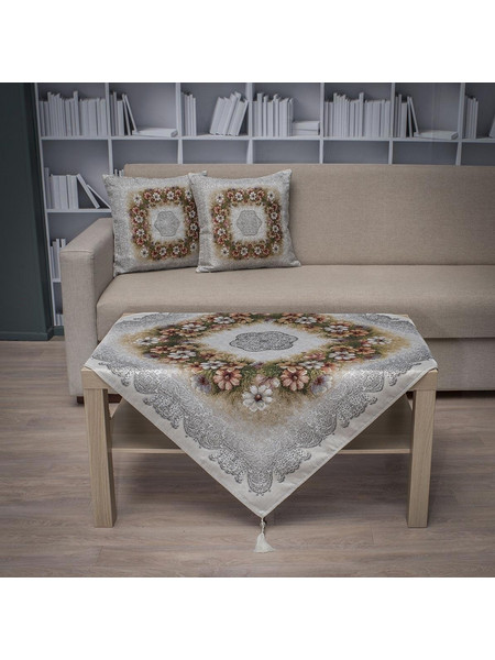 Καρέ Δαμάσκο 95x95 Cotone Rita