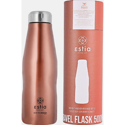 Estia Travel Flask Save The Aegean Rose 500ml