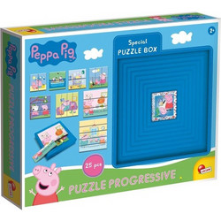 Παιδικό Puzzle Lisciani Giochi Progressive Peppa Pig 25 Κομμάτια
