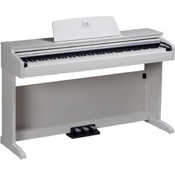 Klavier DP260 Ηλεκτρικό Πιάνο Όρθιο με 88 Βαρυκεντρισμένα Πλήκτρα White