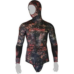 Epsealon DemonSkin Σακάκι Κατάδυσης Ξυρισμένο Neoprene με Επιστήθιο για Ψαροντούφεκο 7mm