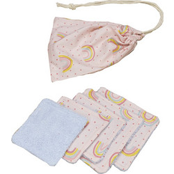 Cotton Pads HandMade Rainbow 5τμχ