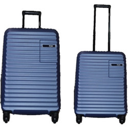Rain RB8071 Σετ Βαλίτσες 2τμχ Καμπίνας & Μεσαία Navy Μπλε