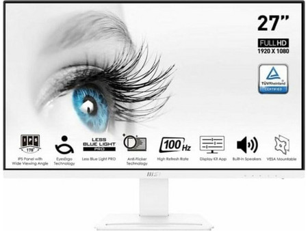 MSI Pro MP273AW IPS Monitor 27" 1920x1080 FHD 100Hz 4ms