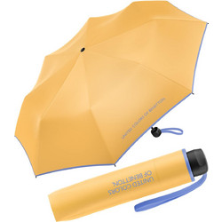 Benetton 56261 Κίτρινη Χειροκίνητη Ομπρέλα Βροχής