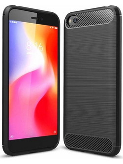 Θήκη Back Cover Carbon για το Xiaomi Redmi Go Black
