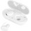 Fineblue TWS-R9 Ακουστικά Bluetooth In Ear White