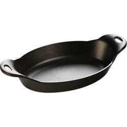 Lodge Οβάλ Σκεύος Μαντεμένιο Heat-Treated 1,06 Lt
