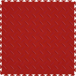 Πλακάκι συνεργείου από pvc ITIA κόκκινο 50x50x0.6cm 1τμχ