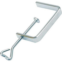 Vtools 45102 Σφιγκτήρας ενισχυμένος γαλβανιζέ 70mm