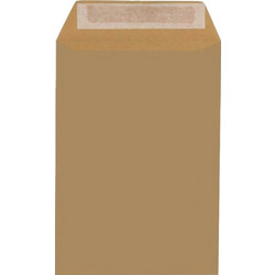METRON ΦΑΚΕΛΟΣ ΣΑΚΟΥΛΑ ΜΕ ΑΥΤΟΚΟΛΛΗΤΟ 32x42cm 90gr ΚΑΦΕ 250Τ