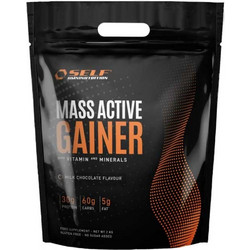 Self Omninutrition Mass Active Gainer Milk Chocolate Πρωτεΐνη Ορού Γάλακτος Όγκου Χωρίς Γλουτένη 2kg