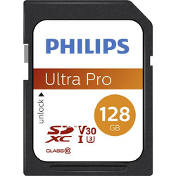 Philips SDXC 128GB Class 10 U3 V30 UHS-I A1