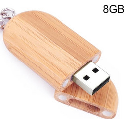 8 GB Wood Material USB Flash Disk (OEM)
