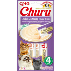 Inaba Churu Creamy Treat with Chicken & Shrimp 56gr
