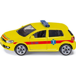 Siku Ελληνικό Αυτοκινητάκι Ασθενοφόρο VW Golf 6 SIGR1411