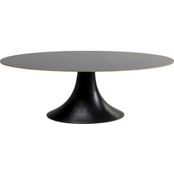 Kare Design Τραπέζι Τραπεζαρίας Grande Possibilita Μαύρο / Γκρι 220x120x73εκ