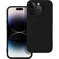 iS TPU SILICONE MAG IPHONE 14 PRO black backcover