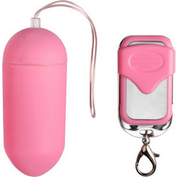 EasyToys Vibrating Egg Medium Δονητής Egg για Ζευγάρια με Τηλεχειριστήριο 8cm Ροζ