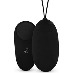 EasyToys Vibrating Egg Big Δονητής Egg για Ζευγάρια με Τηλεχειριστήριο Μαύρος