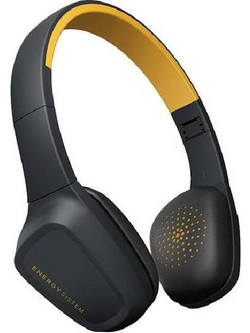Energy Sistem 3 BT Ενσύρματα & Ασύρματα Bluetooth Ακουστικά On Ear Μαύρα Κίτρινα
