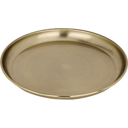 Διακοσμητικός Δίσκος Forleyet 427026 Φ20,5x2cm Gold Eglo Αλουμίνιο