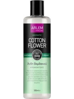 Farcom Arlem Cotton Flower Κρεμώδες Αφρόλουτρο 300ml