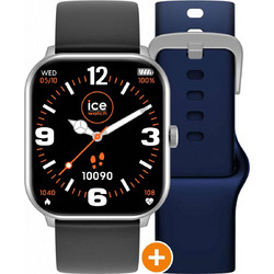 Ρολόι ICE Smartwatch με μαύρο λουράκι 022437 + μπλε λουράκι