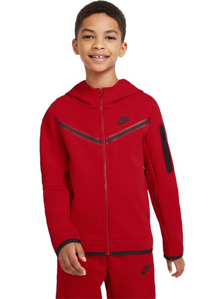 Nike Παιδική Ζακέτα Φούτερ με Κουκούλα Fleece CU9223-657
