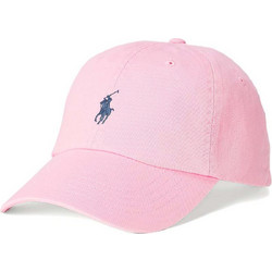 Polo Ralph Lauren Ανδρικό Καπέλο Jockey Υφασμάτινο Ροζ 710548524-008
