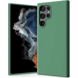 GOOSPERY SILICONE CASE FOR SAMSUNG S23 ULTRA (ULTRA GREEN)