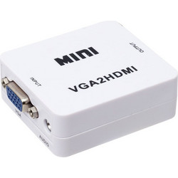 POWERMASTER VGA TO HDMI + AUDIO CONVERTER