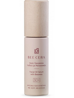 Bee Cera Ορός Λαδιού Με Μελισσοκέρι 30+ Αντιγηραντικό Serum Προσώπου με Μέλι 30ml