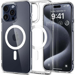 Spigen Ultra Hybrid MagSafe Back Cover White (iPhone 15 Pro)