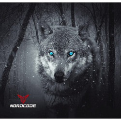 Φουλάρι Nordcode Tube Νeck 12 Wolf Μαύρο/Γκρι