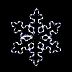 96 Leds (3mm) Snowflake Ψυχρό Flash (XSNOWBLEDW56)
