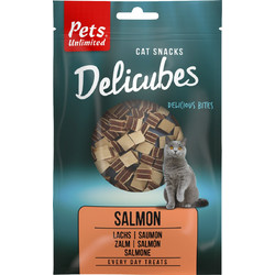Pets Unlimited Delicubes Salmon 50gr