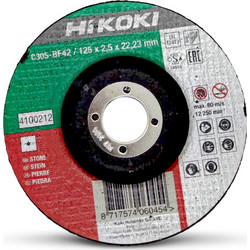 HIKOKI ΔΊΣΚΟΙ ΚΟΠΉΣ ΓΙΑ ΓΩΝΙΑΚΟΎΣ ΤΡΟΧΟΎΣ (STONE) 125X3,0 DPC