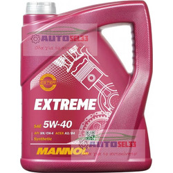 Mannol Extreme Συνθετικό Λάδι Αυτοκινήτου 5W-40 5lt