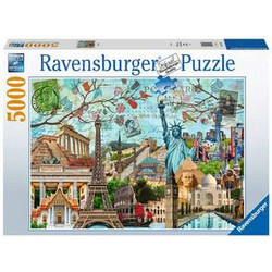 Puzzle Ravensburger Αξιοθέατα Του Κόσμου 5000 Κομμάτια