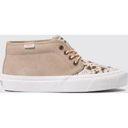 Vans UA Chukka Γυναικεία Sneakers Μποτάκια Μπεζ VN0A4BTI8J8
