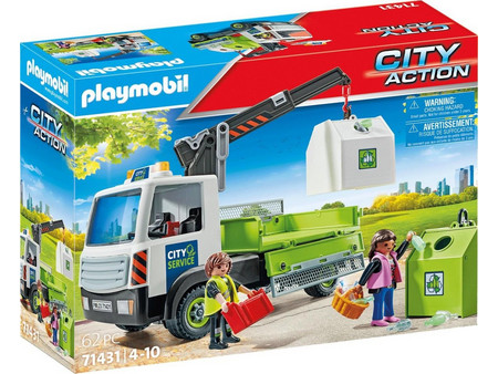 Playmobil Όχημα Ανακύκλωσης για 4-10 Ετών 71431