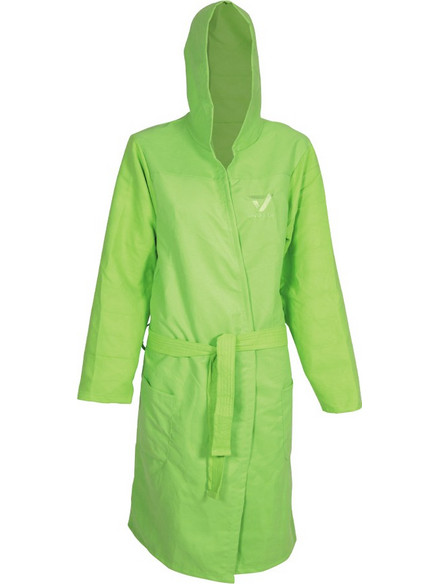 Vaquita Μπουρνούζι Microfiber με Κουκούλα Κίτρινο 66725
