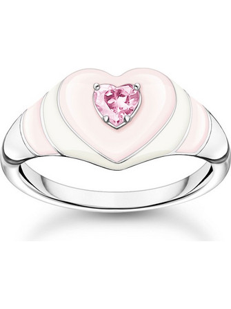 Thomas Sabo Γυναικείο Δαχτυλίδι από Ασήμι 925 TR2435-041-9
