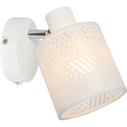 Φωτιστικό απλίκα/spot BLANKA λευκό Ε14 LIGHTEX 3800883115894