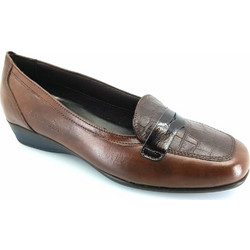 Boxer 52981 (καφέ φολίδες) penny loafers